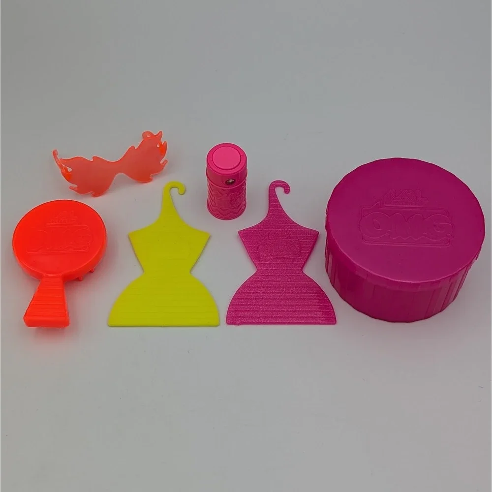 LOL Surprise OMG Lights Speedster Fashion Doll Neon Racing Blonde Hair Accessory